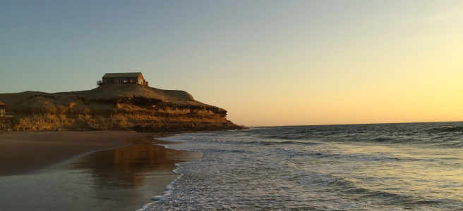 The house at the end of the beach 