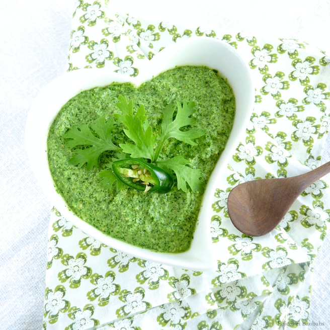 Coriander pesto